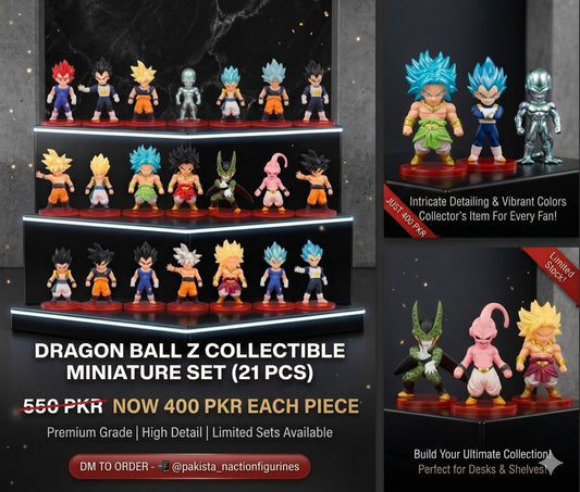 Dragon ball z small 3 inch miniature figures ( Randon 1 pc)