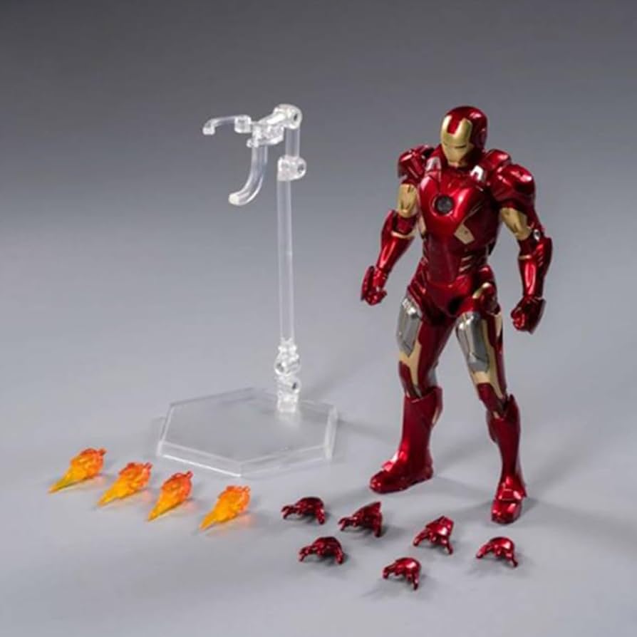 ZD MK7: ZD Toys Marvel Iron Man Mark 7 Mark VII 7inch Action Figure