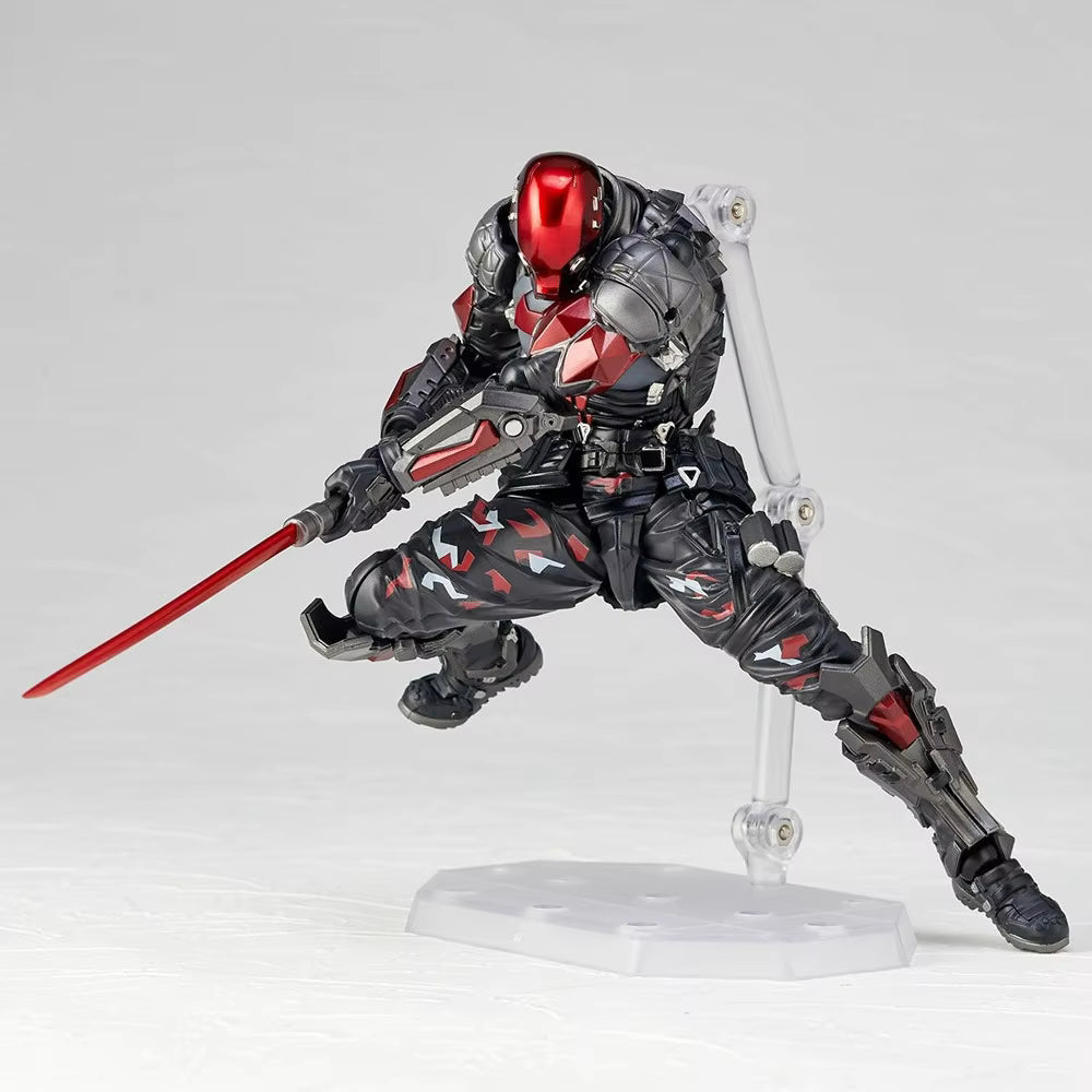 AMAZING YAMAGUCHI Arkham Knight Batman Red Hood Robin Jason Todd Figuarts Game Action Figure Model Toy Collection